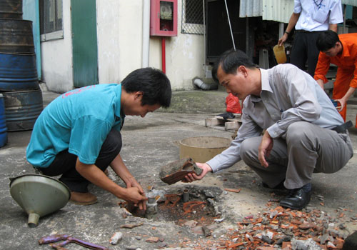 Nước giếng khoan có mùi hôi